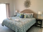 King master bedroom with attached bathroom